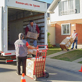 Removals To Spain From Uk Boxes Furniture House Movers